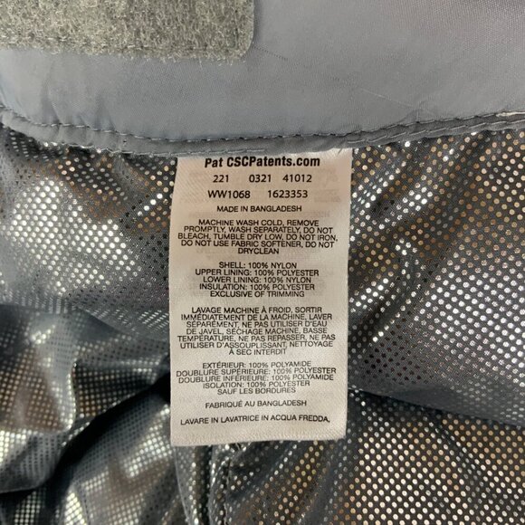 Columbia Womens Bugaboo Omni-Tech Omni-Heat Ski Pants 3X Regular Light Gray - Picture 7 of 9